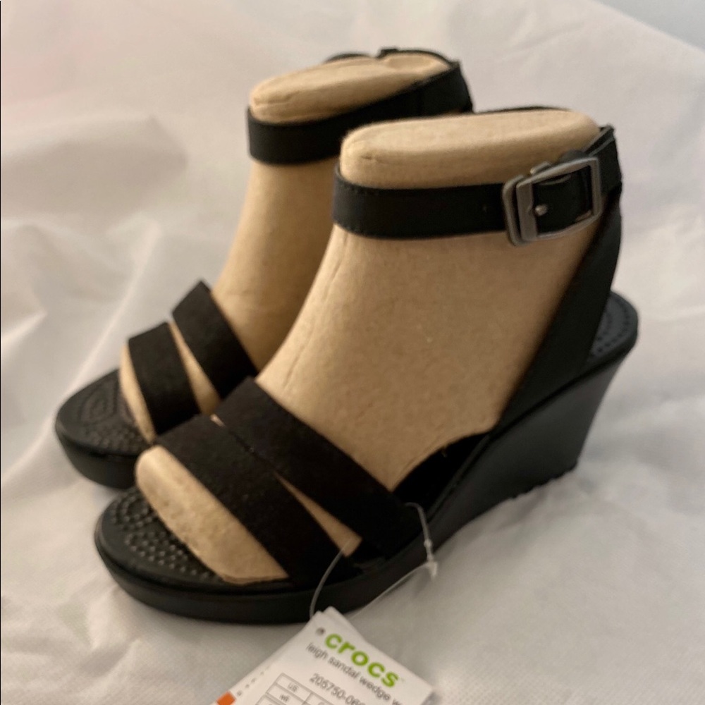 Crocs wedge sandals